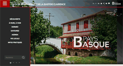 Desktop Screenshot of hasparren-tourisme.fr